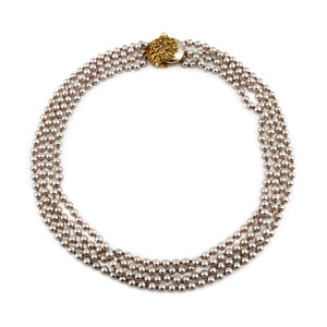 Vintage Miriam Four Strand Pearls