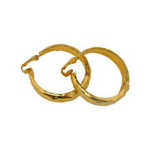 Load image into Gallery viewer, Earrings Golden Clip Hoop