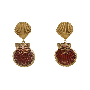 Earrings Mermaids' Sea-Shells