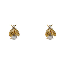 Load image into Gallery viewer, Earrings Pearl Bugs