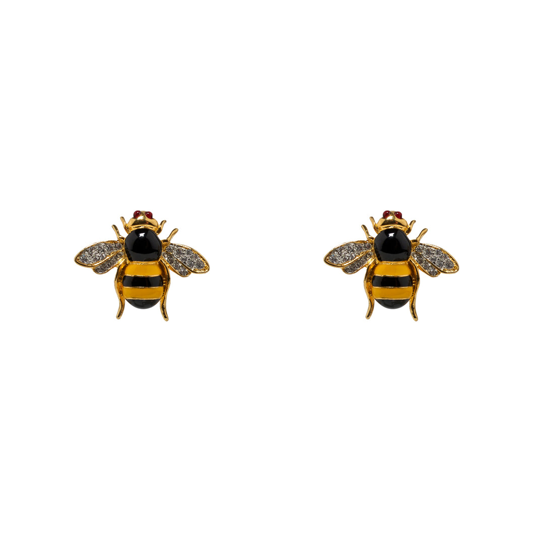 Earrings Bumble Bee