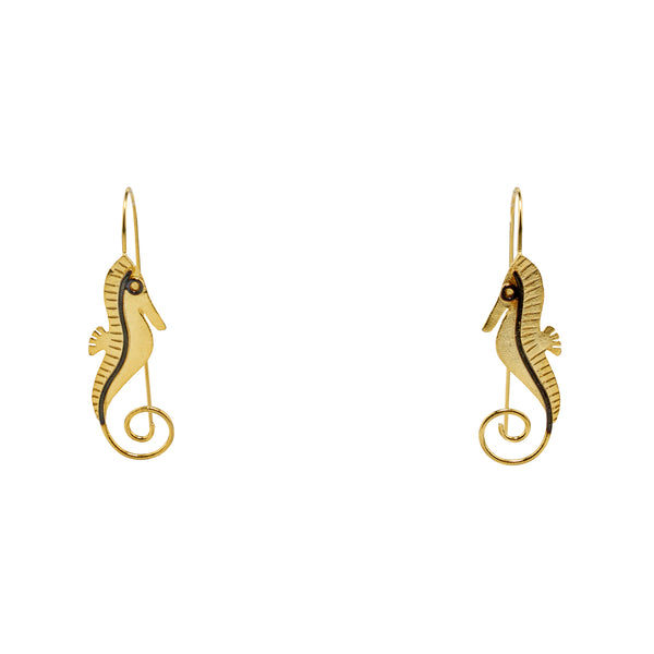 Earrings Henry Seahorse
