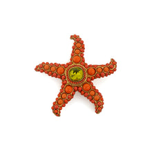 Load image into Gallery viewer, Brooch Starfish Duet