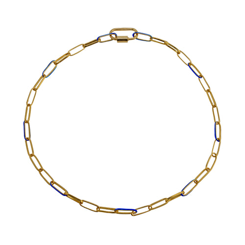 Chain Gold and Blue