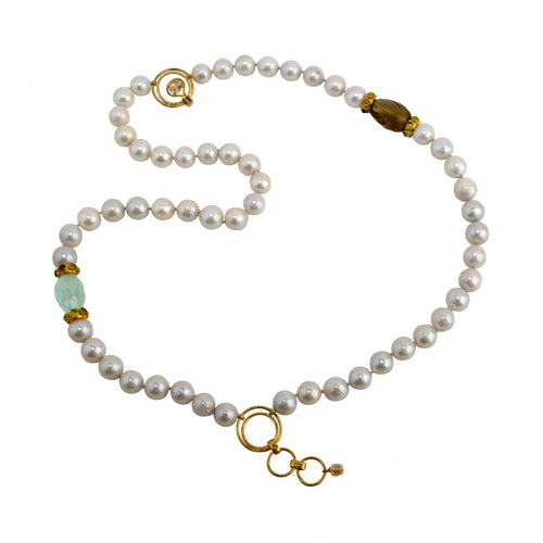 Necklace `Bounkit pearls