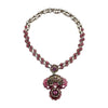 Vintage Miriam Haskell Purple Necklace