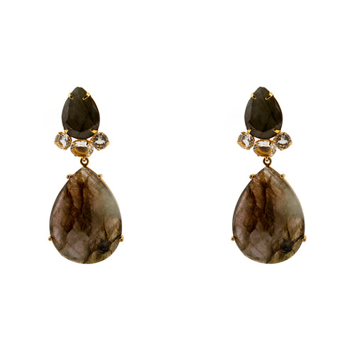 Earrings Labradorite XXX