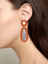 Load image into Gallery viewer, Semi-Precious Tuscany Earrings